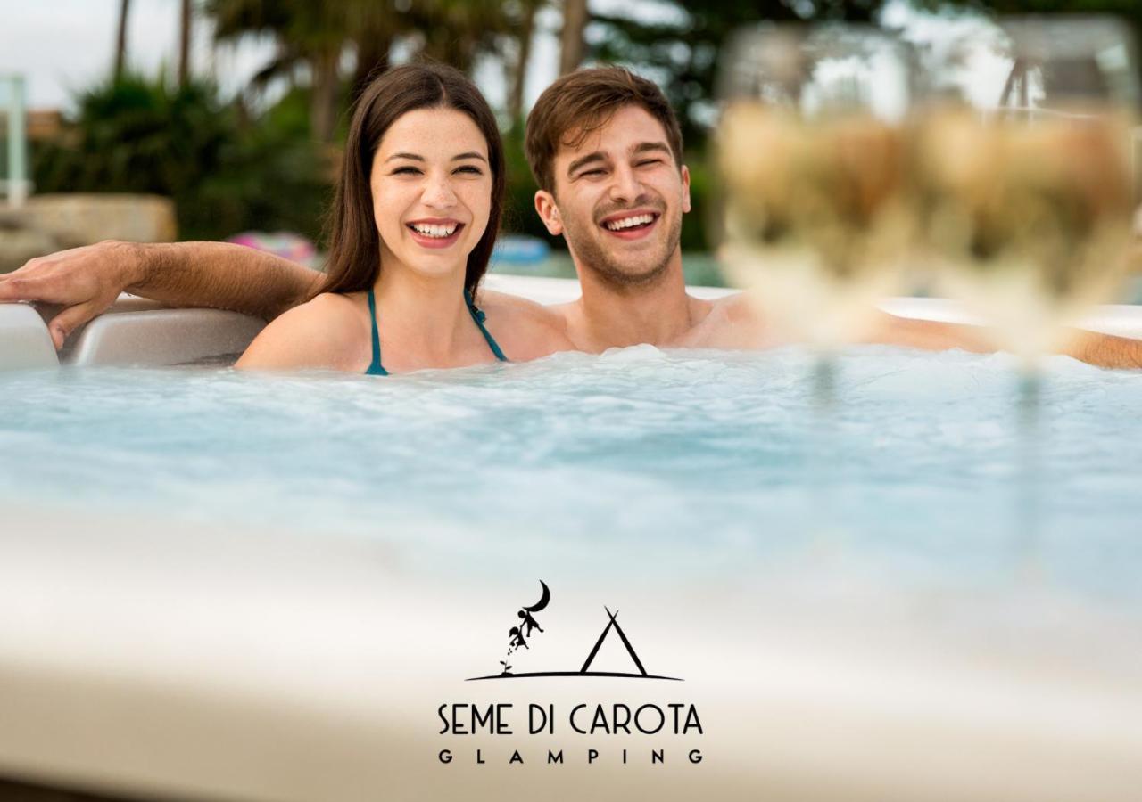 I Sicomori - Seme Di Carota - Glamping E Appartamenti Con Piscina A Сатурнія Екстер'єр фото
